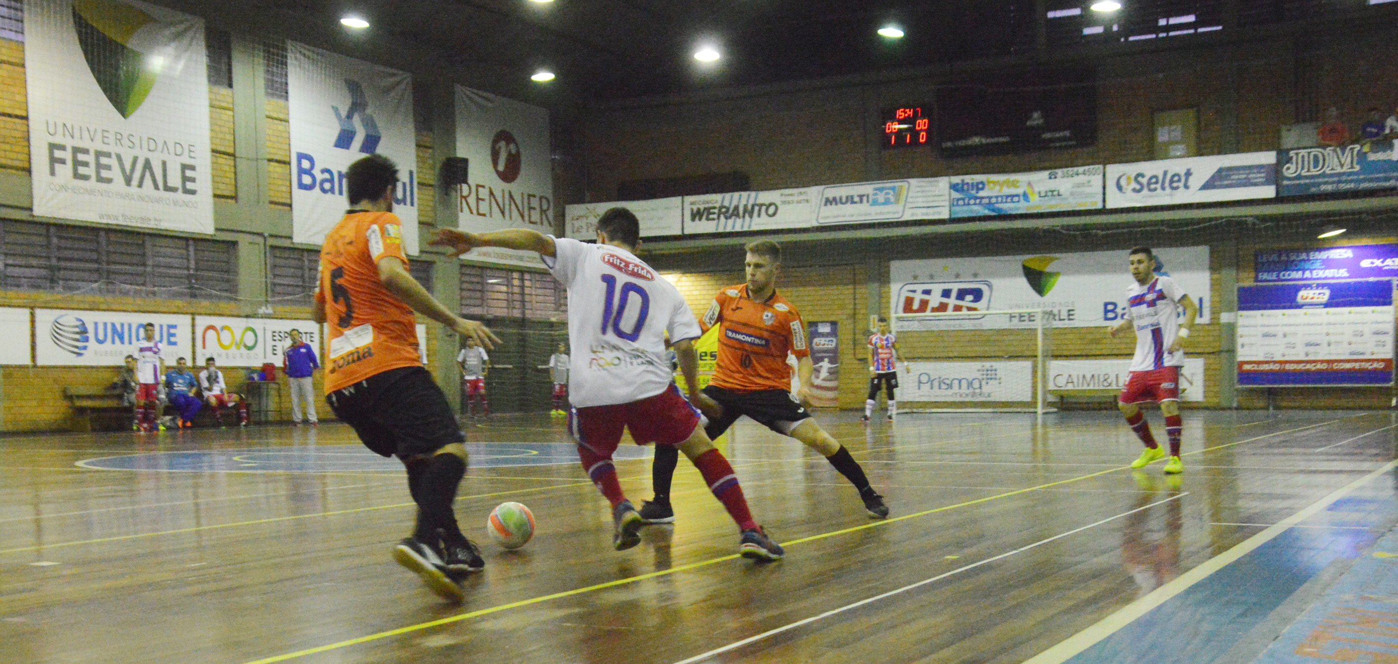 UJR/Feevale/Banrisul tem sequência de vitórias interrompida no Estadual Sub-20