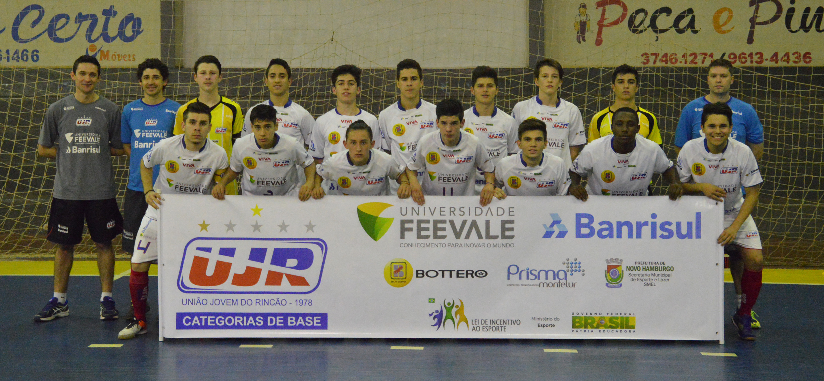 Sub-17 da UJR/Feevale/Banrisul com 100% de aproveitamento como visitante na 2ª fase do Estadual