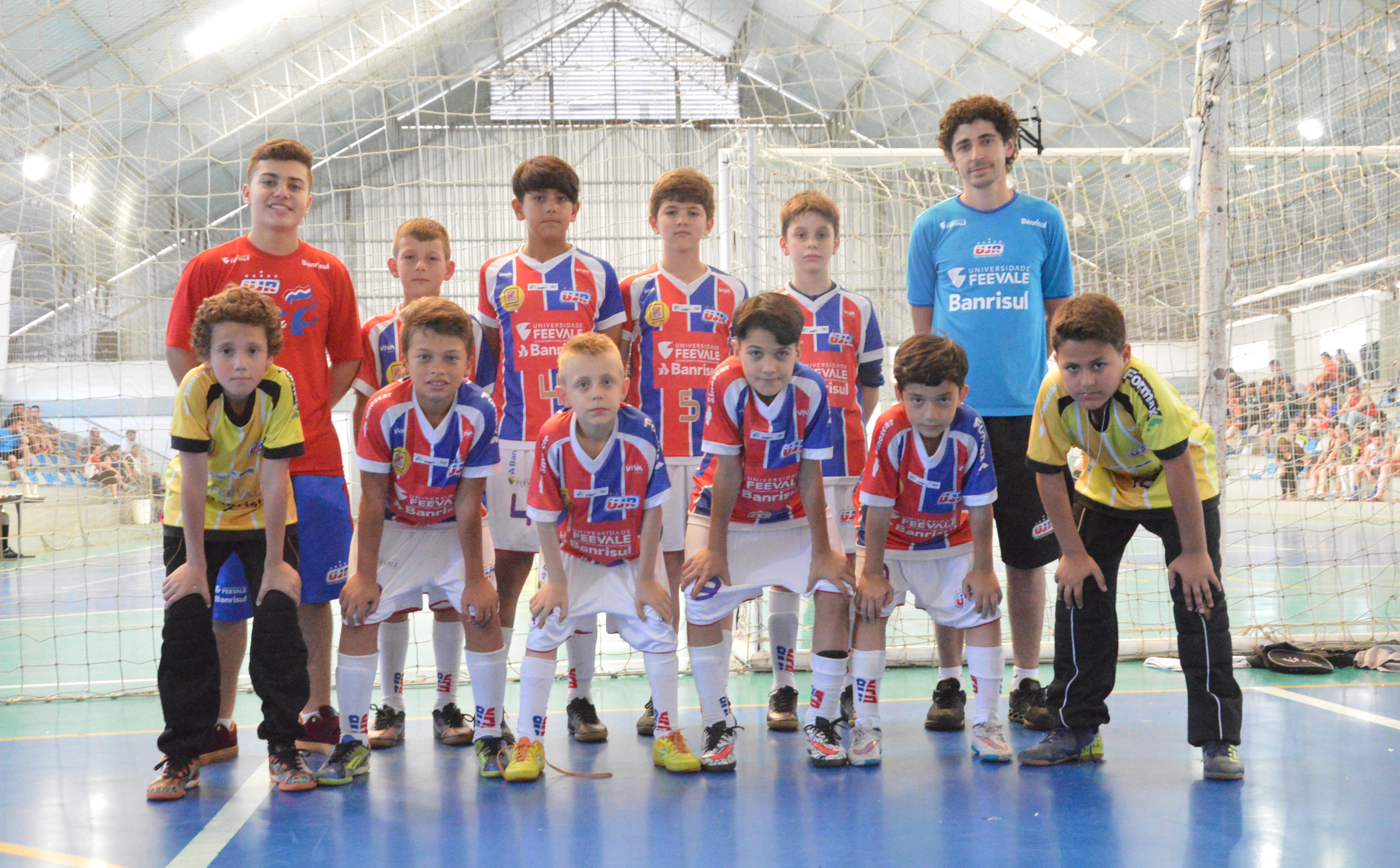 Sub-11 da UJR/Feevale/Banrisul é campeã do Troféu Tri Esportes