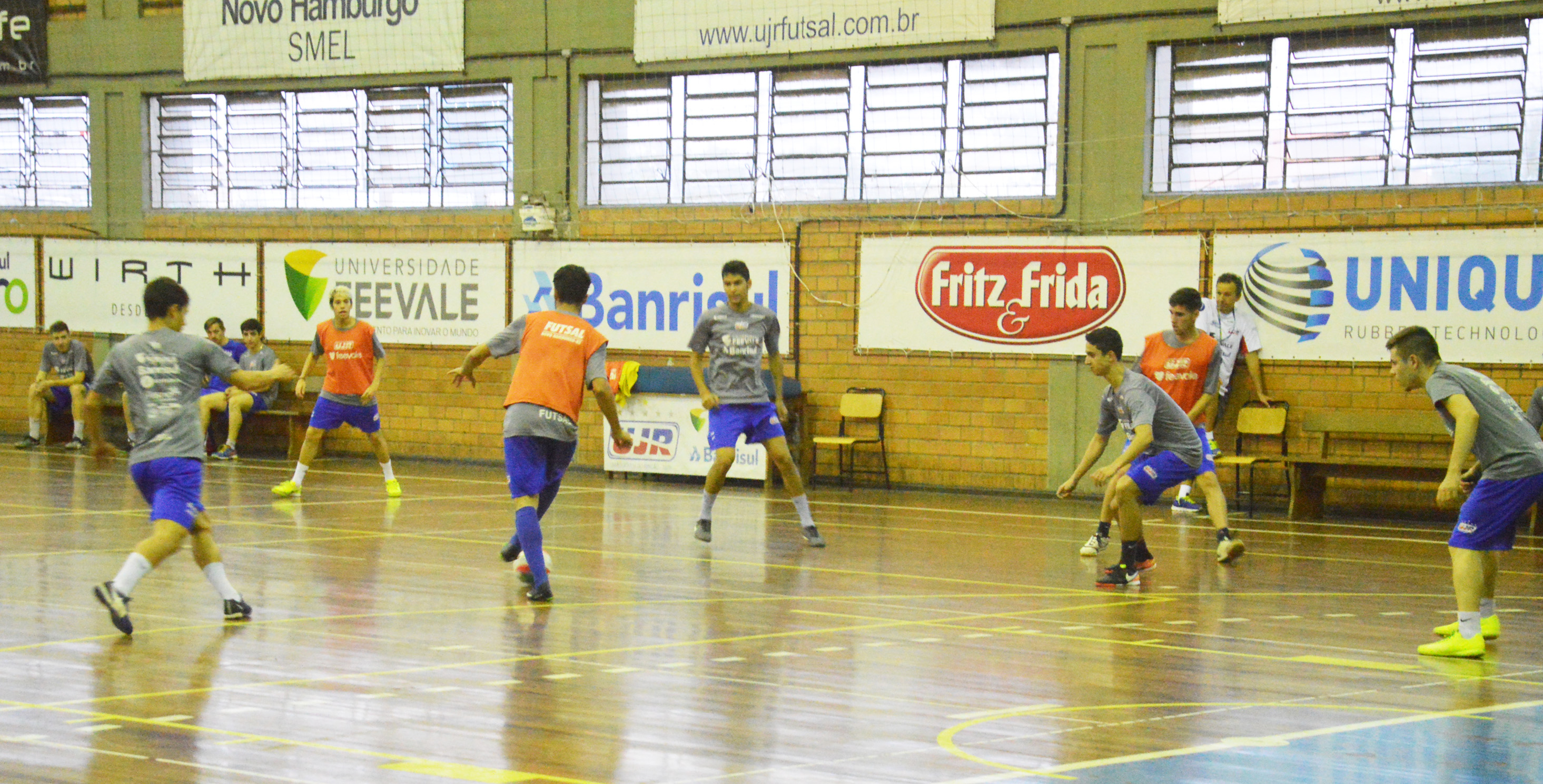 Sub-20 da UJR/Feevale/Banrisul estreia em casa no Estadual de Futsal