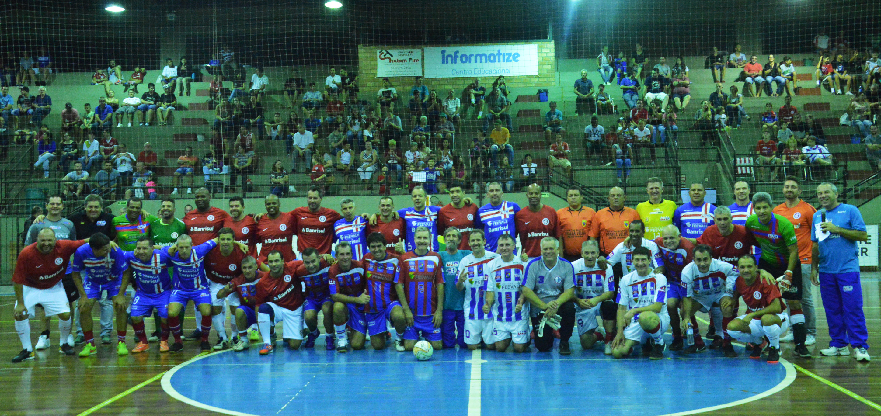 Jogo festivo comemorou os 40 anos da UJR em grande estilo