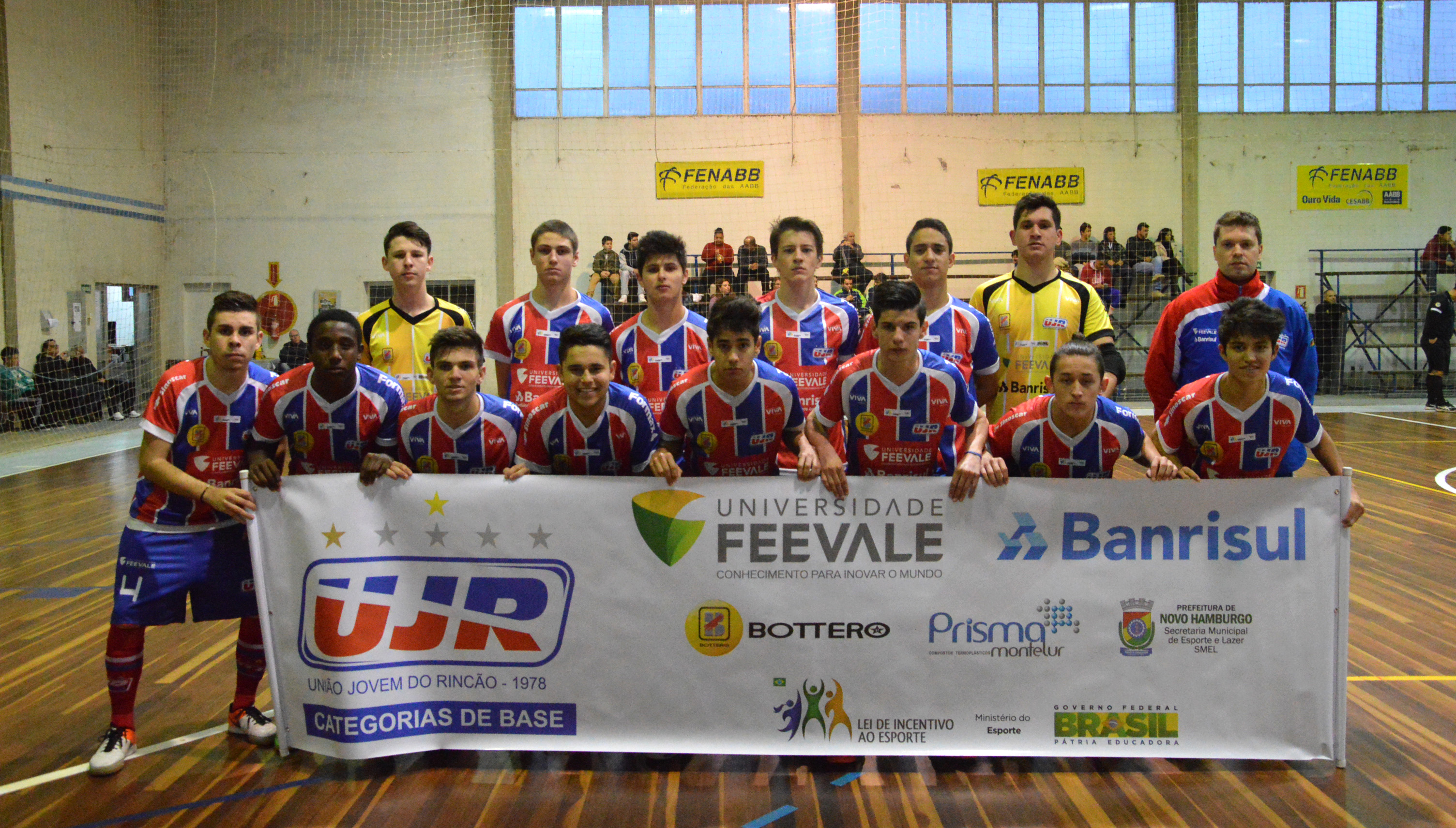 Sub-17 da UJR/Feevale/Banrisul garante sua classificação antecipada à segunda fase