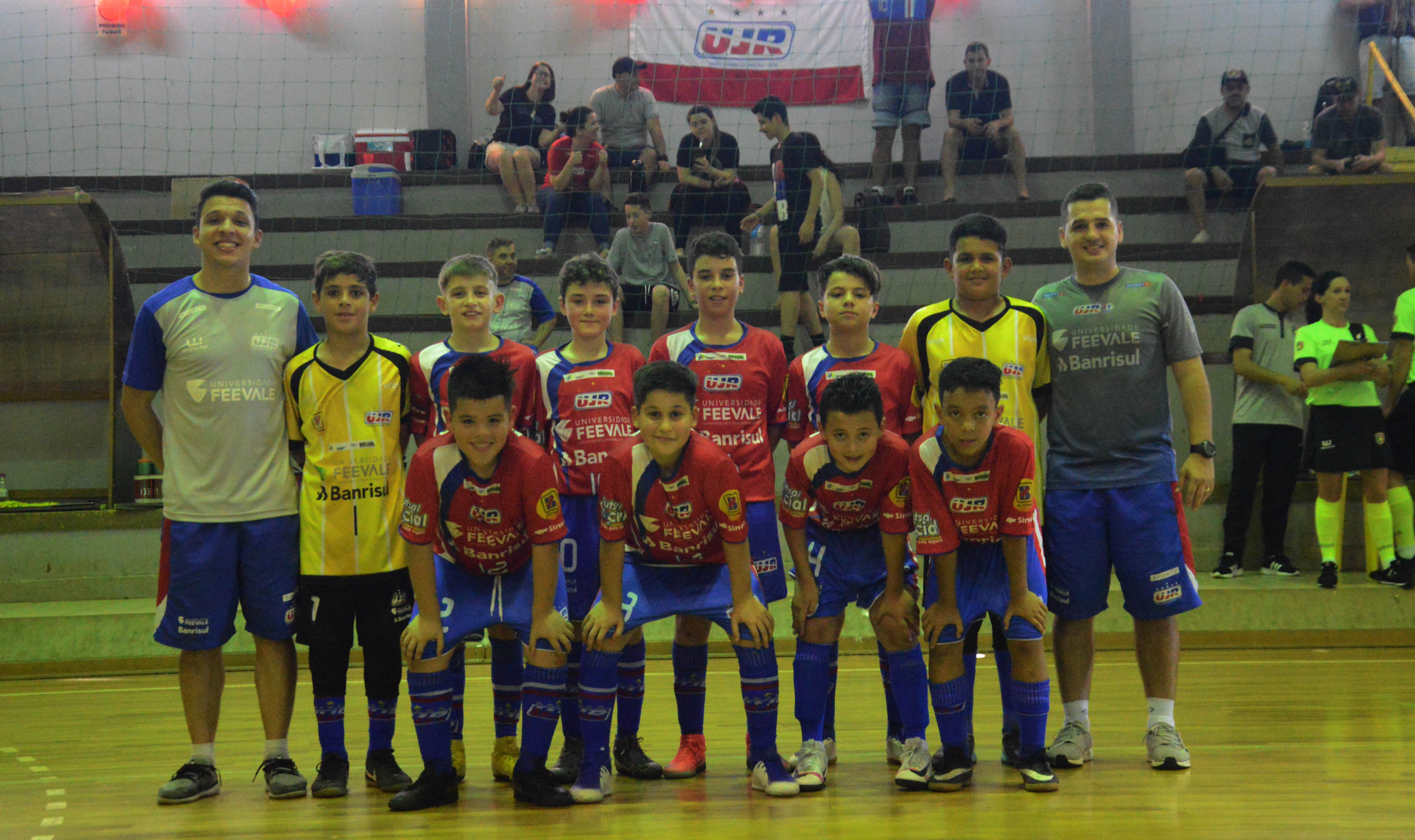 Em busca da classificação, UJR/Feevale sedia último triangular da 2ª fase da Liga Gaúcha Sub-11