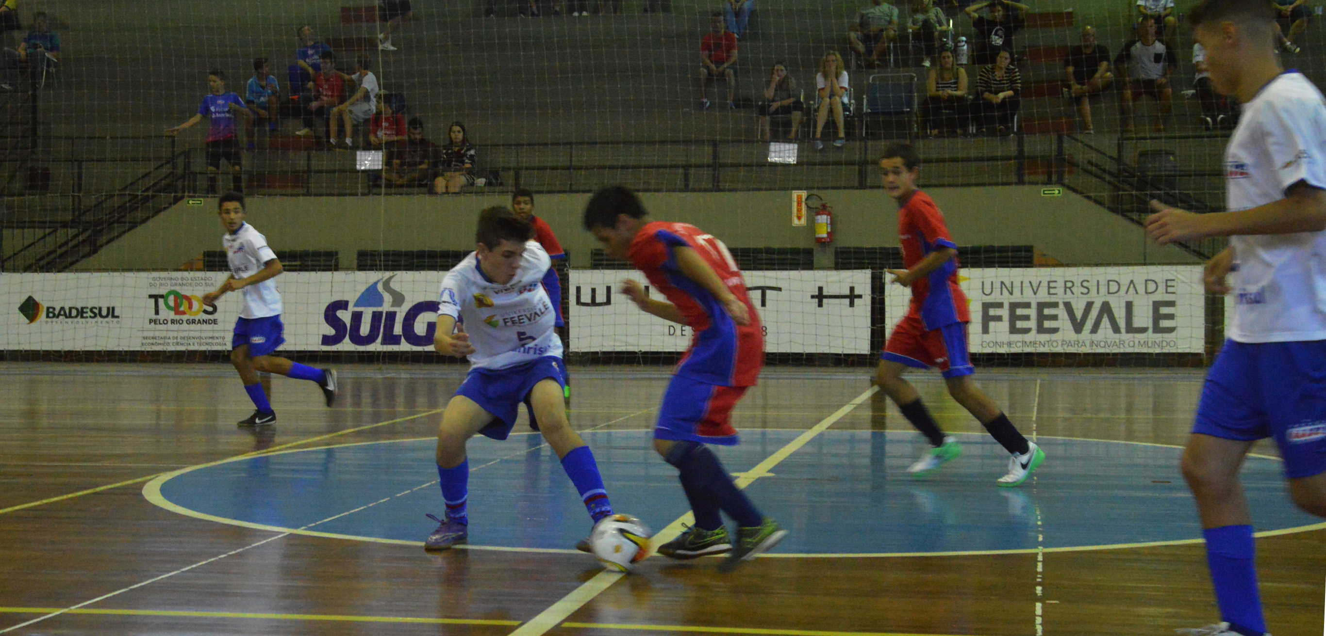 Equipes da UJR em ação na segunda rodada da Copa Feevale
