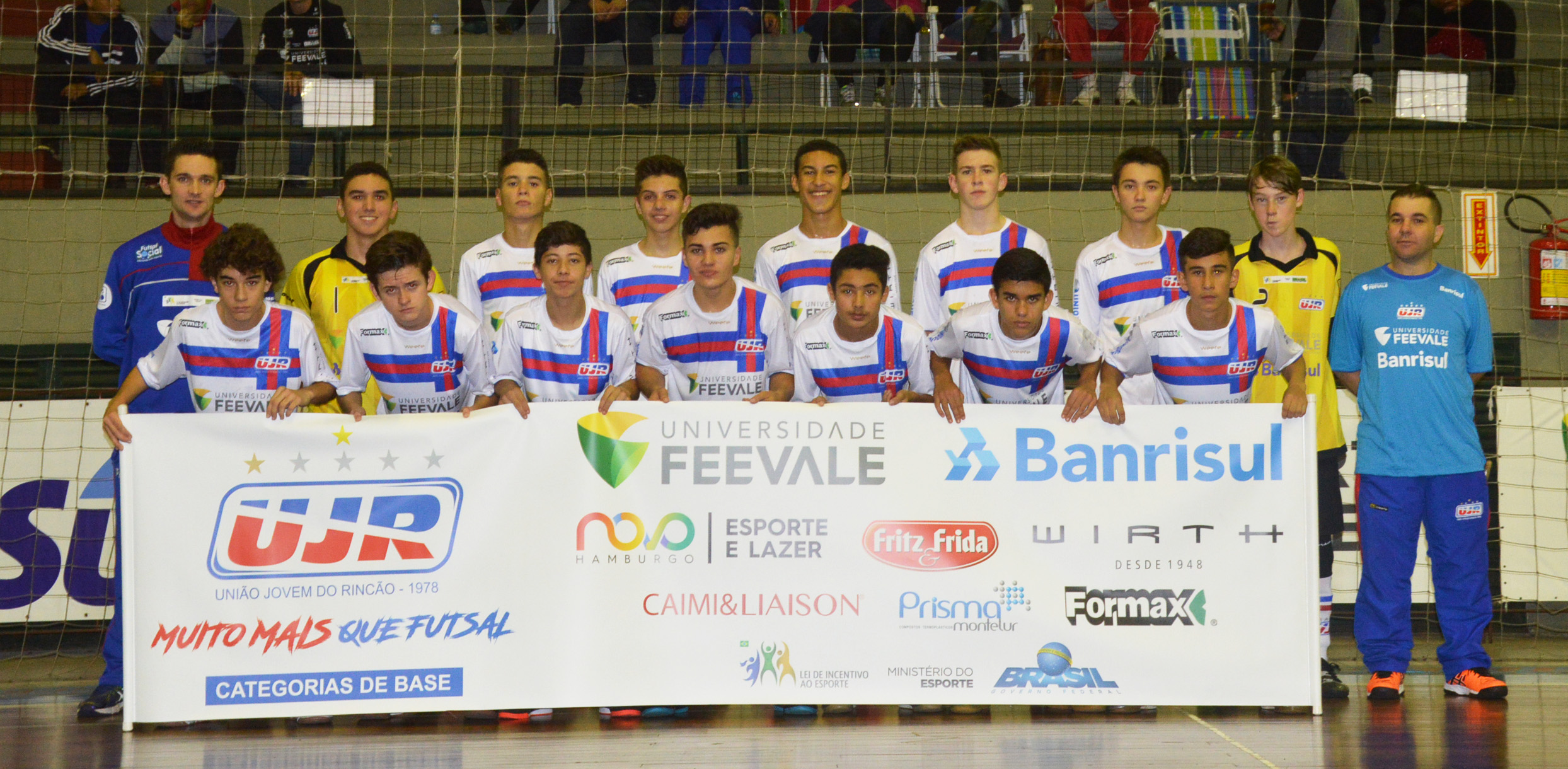 Sub-15 da UJR/Feevale/Banrisul vence a segunda partida seguida e lidera no Estadual