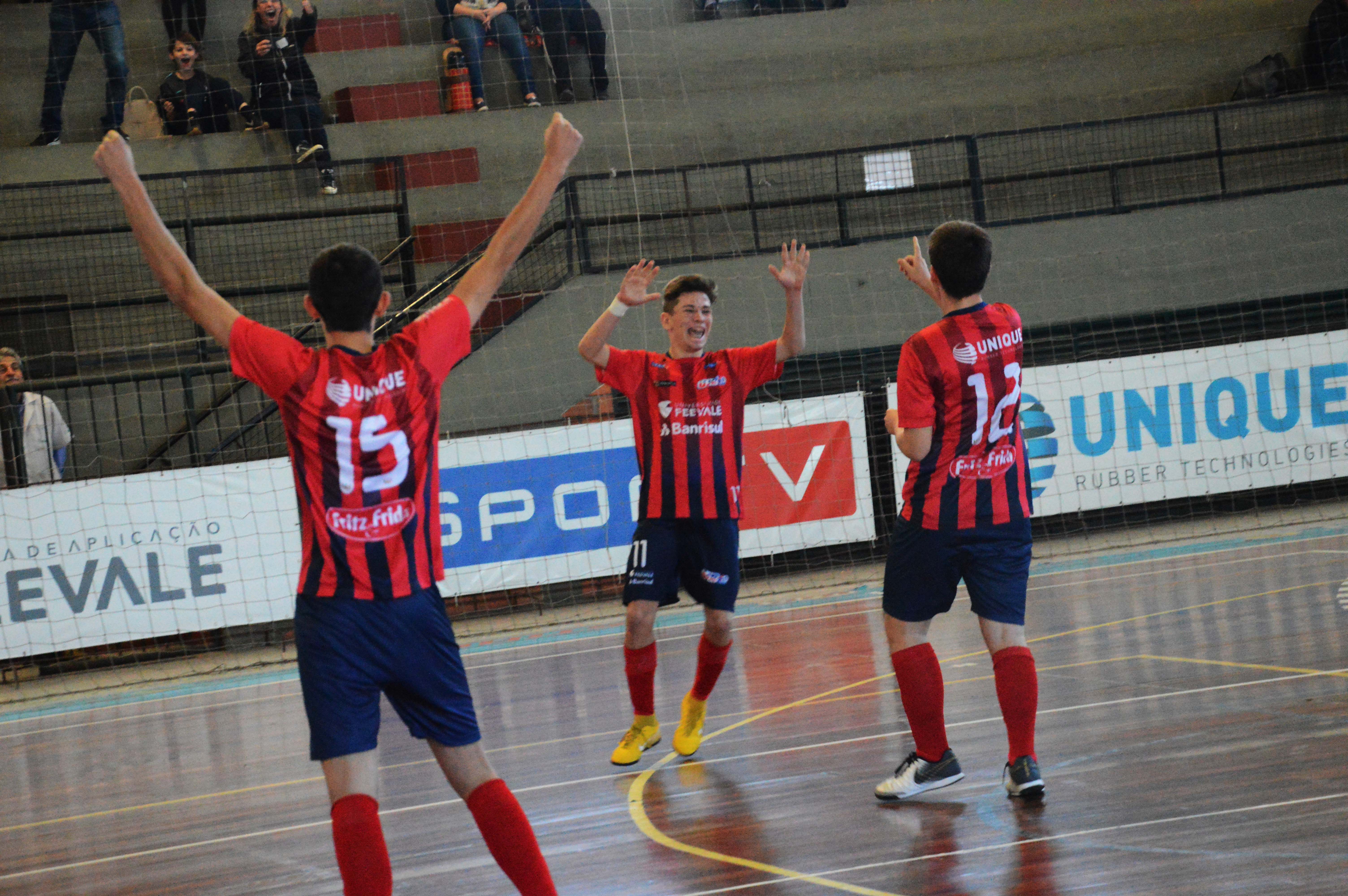 UJR/Feevale goleia o Top Sport na Liga Gaúcha Sub-15