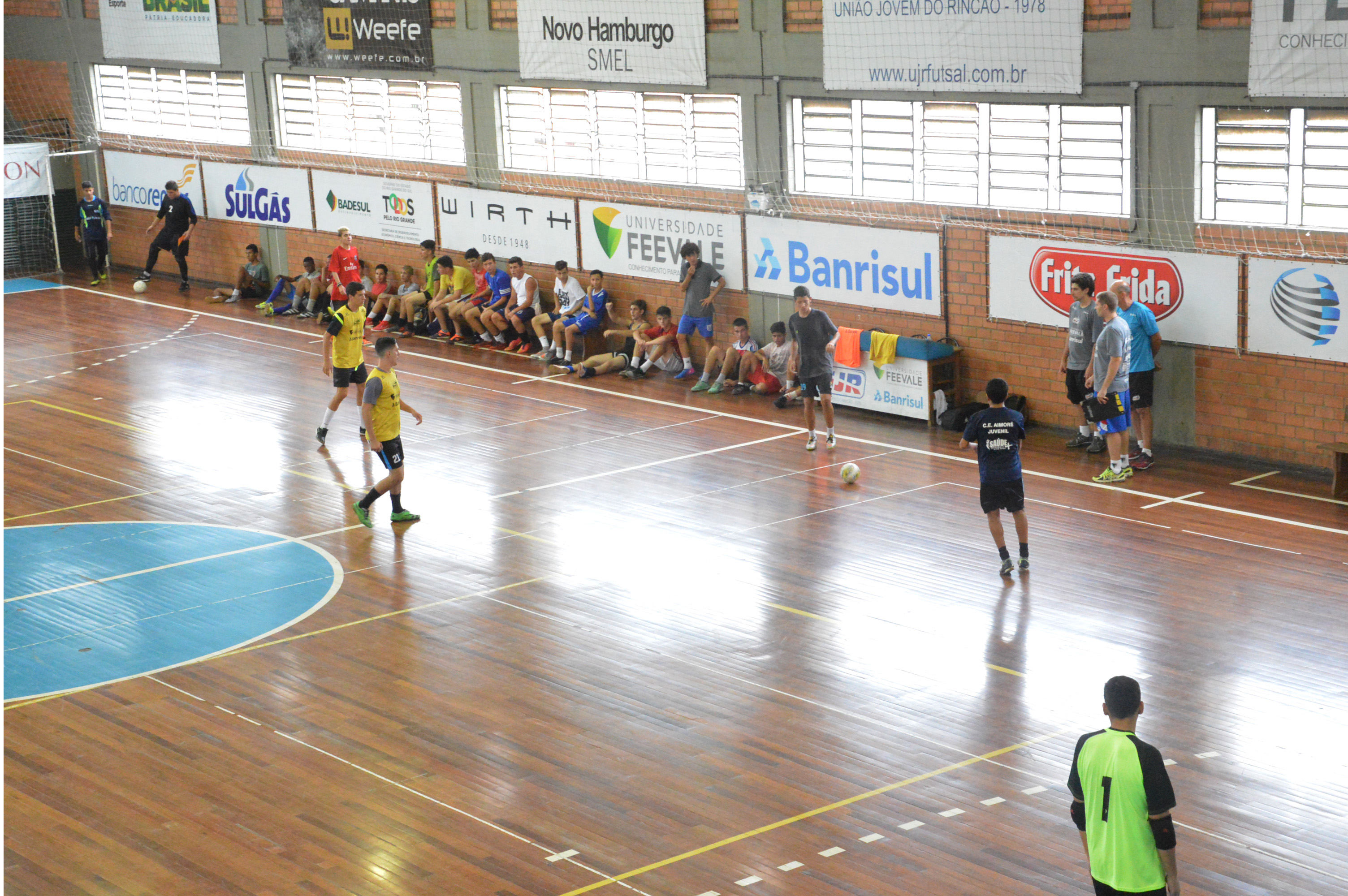 UJR/Feevale/Banrisul teve primeiro dia de avaliações técnicas