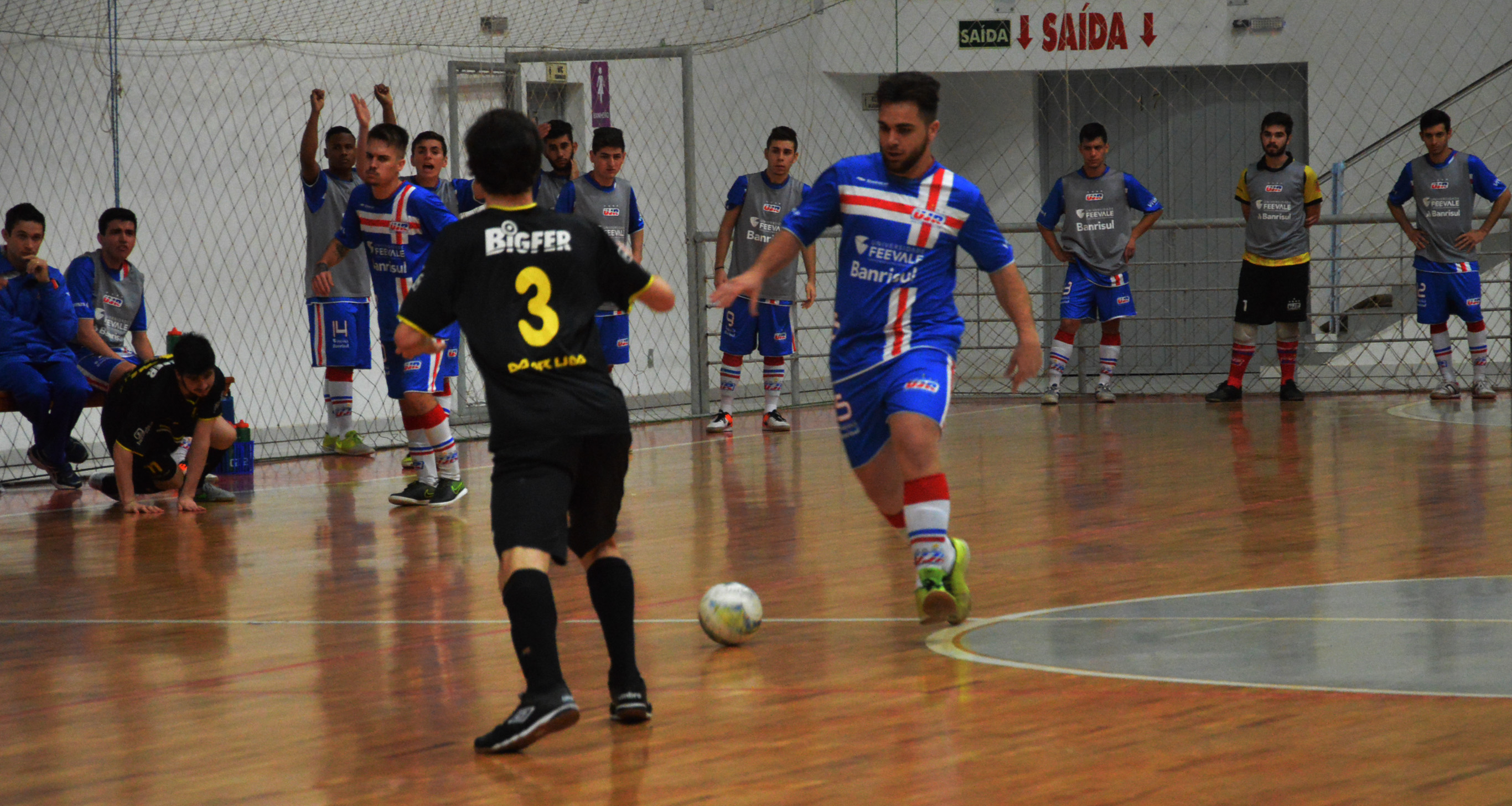 Sub-20 da UJR/Feevale/Banrisul conquista empate nos segundos finais em Farroupilha