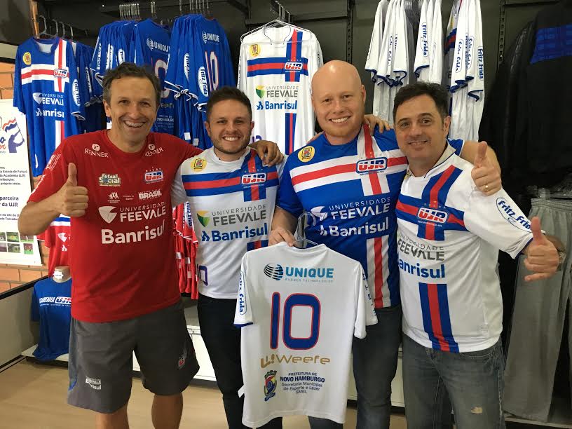 Comitiva da Unique conhece trabalho desenvolvido na UJR/Feevale/Banrisul