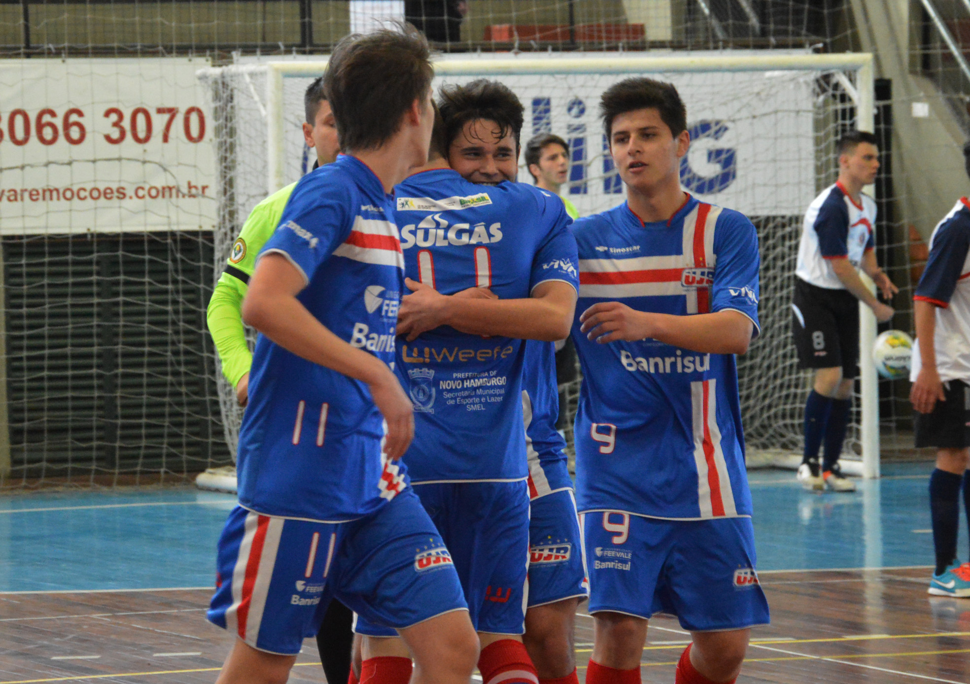 Sub-17 da UJR/Feevale/Banrisul conquista vitória importante em casa