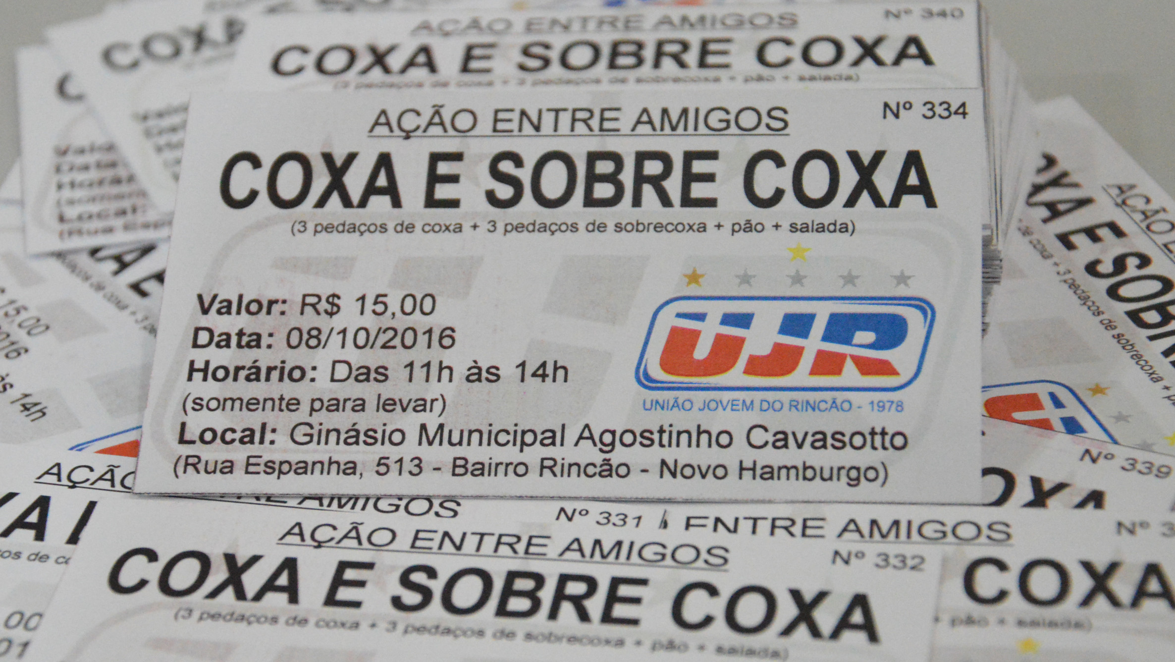 União Jovem do Rincão promove Coxa e Sobrecoxa em prol das suas categorias de base
