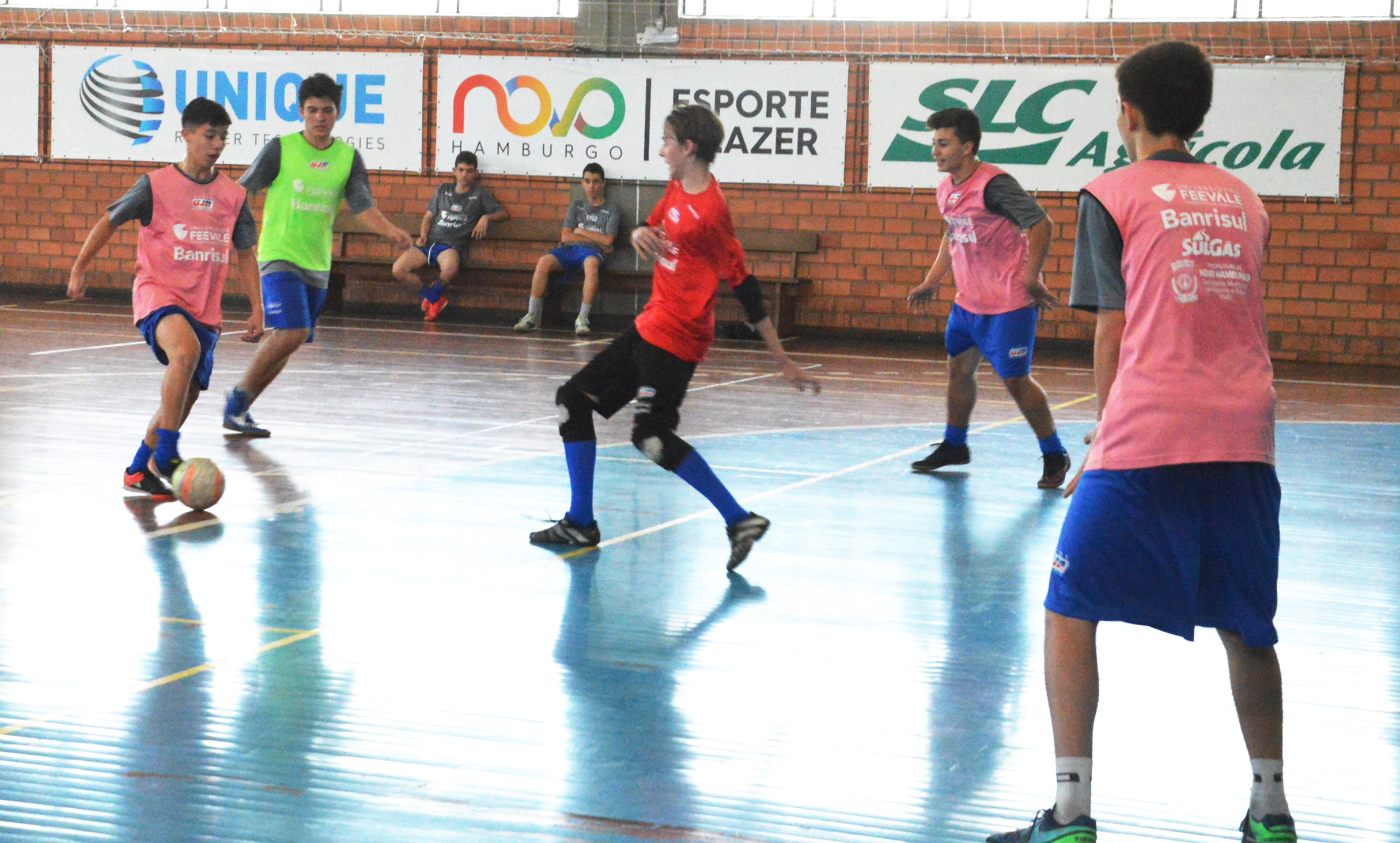 UJR/Feevale/Banrisul volta a treinar no Cavasotto com foco na parte tática