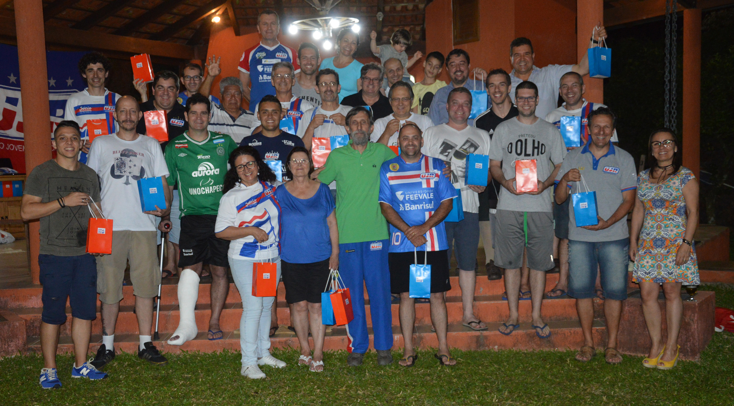 UJR/Feevale/Banrisul realizou confraternização entre Sócios Torcedores e Empresas Amigas