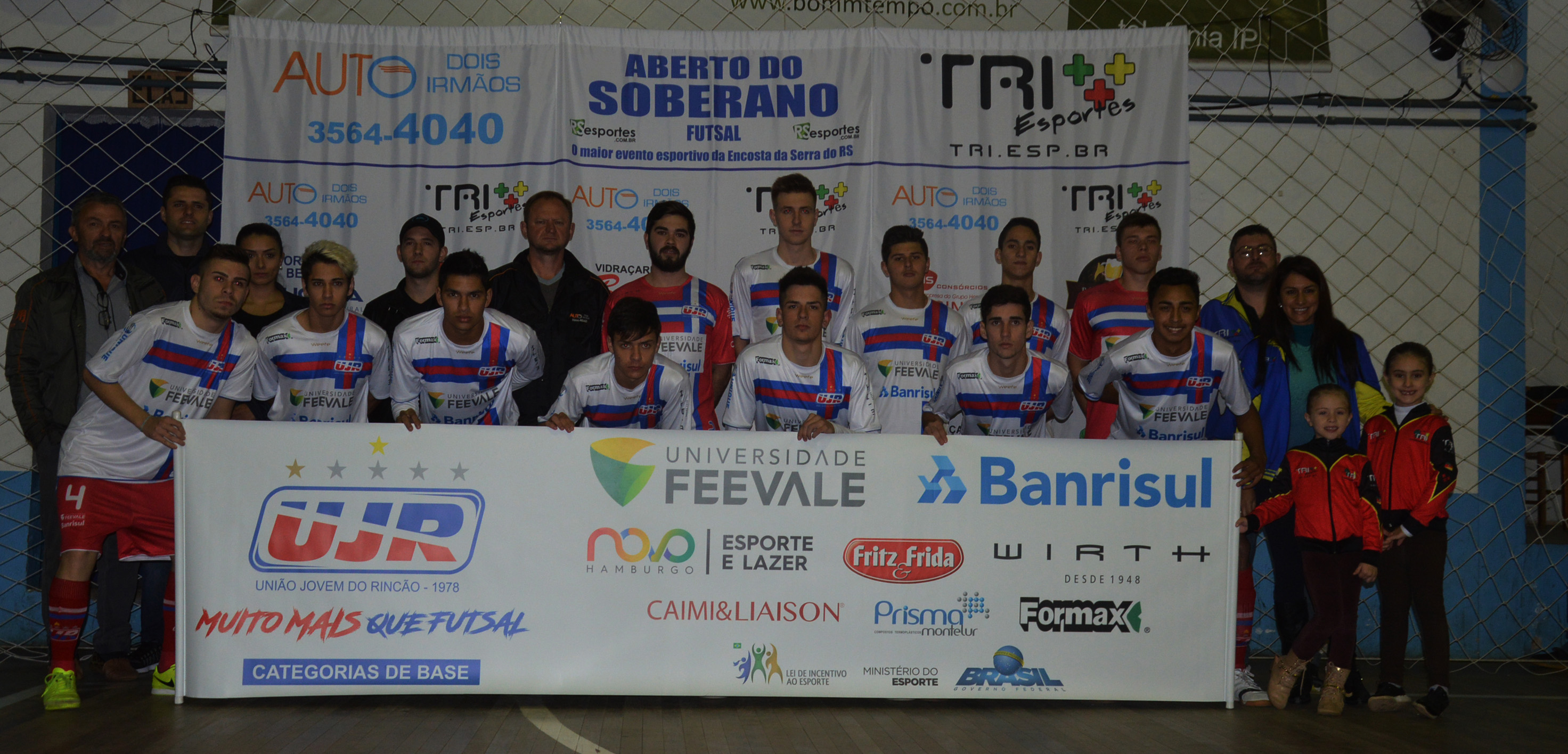 Sub-20 da UJR/Feevale/Banrisul disputa seu segundo jogo no Aberto Soberano