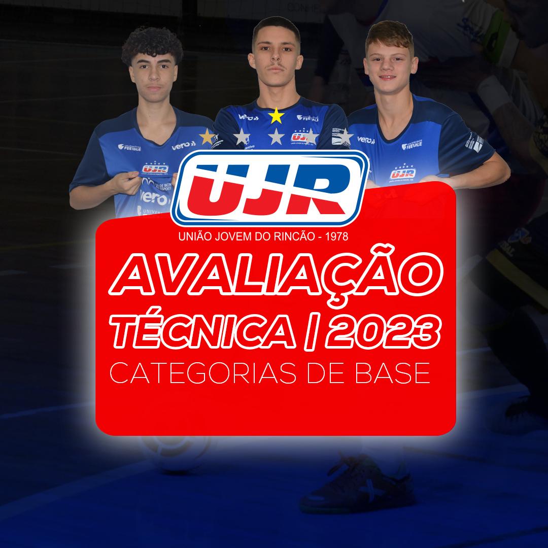 Atletas pré-selecionados das avaliações técnicas 2023