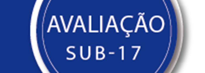 Avaliação Sub-17: atletas selecionados