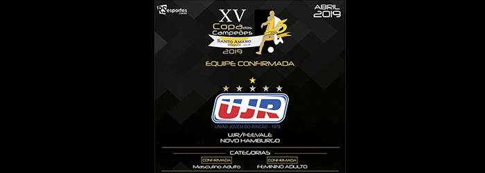 UJR/Feevale confirmada na Copa dos Campeões de Esteio