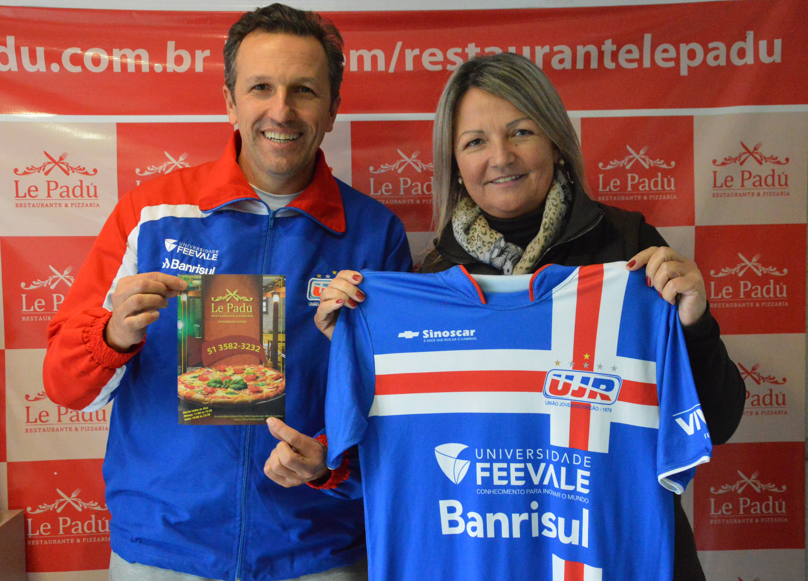 Restaurante e Pizzaria Le Padú também apoia a UJR/Feevale/Banrisul