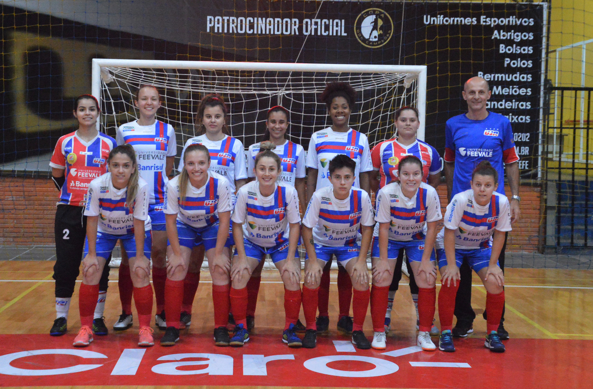 Equipe feminina da UJR/Feevale em busca da vaga na semifinal na Copa dos Campeões