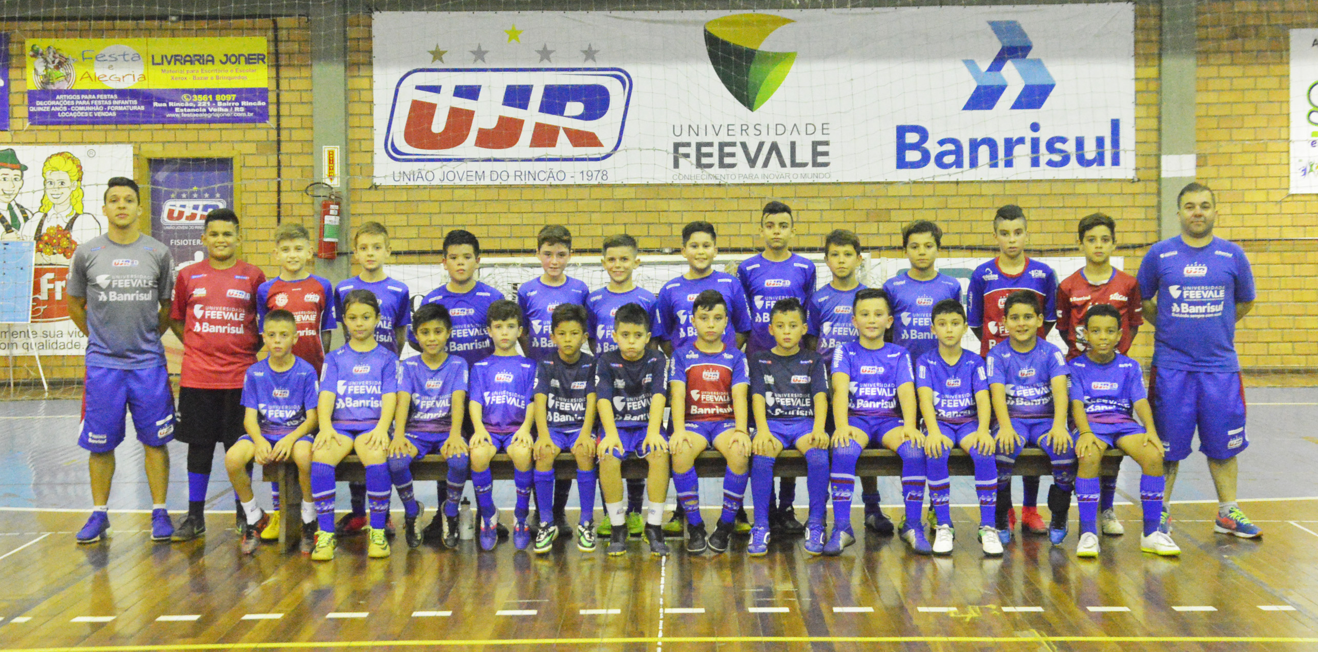 Sub-11 da UJR/Feevale vence a primeira na Liga Gaúcha