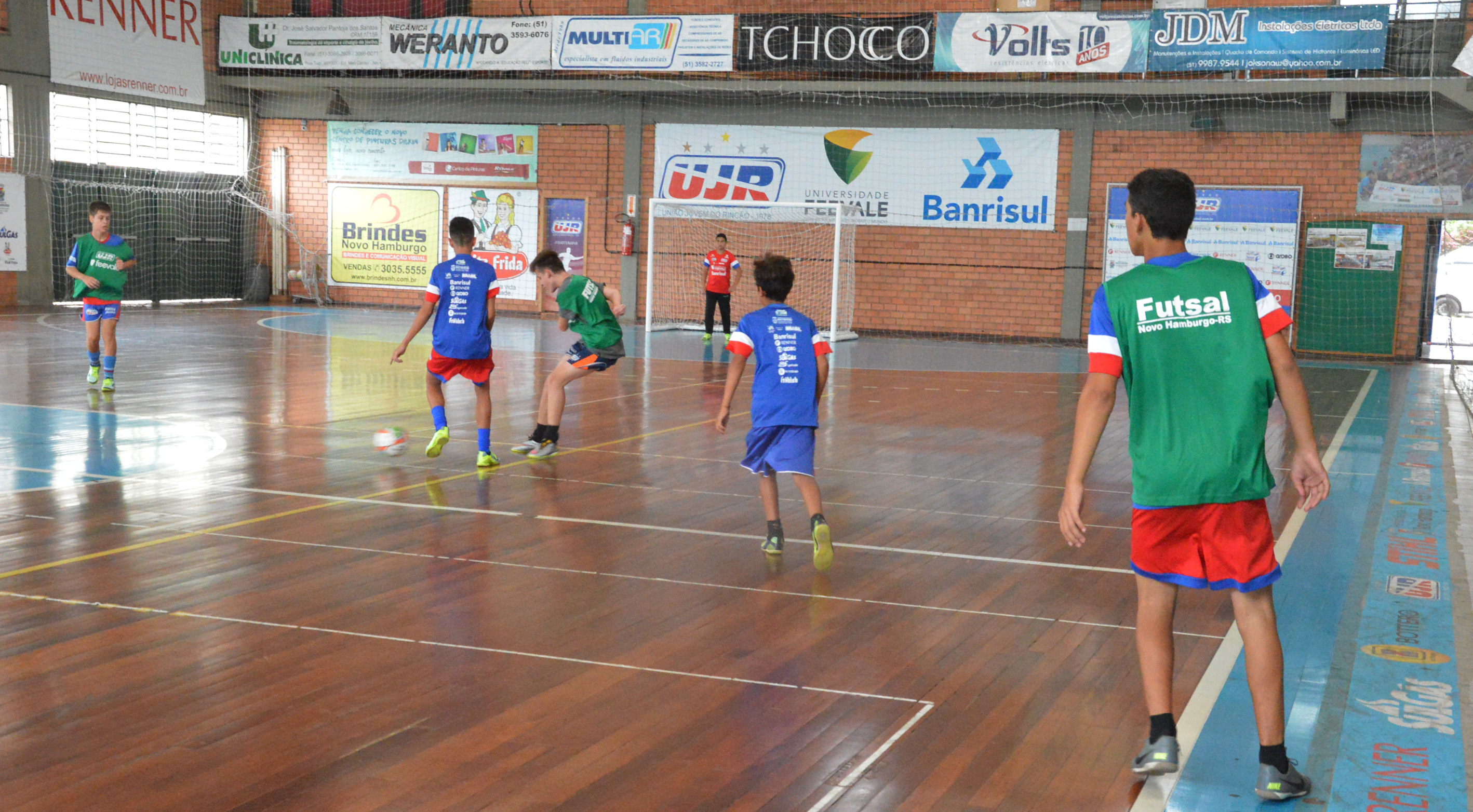 Sábado para avaliar garotos da casa da UJR/Feevale/Banrisul