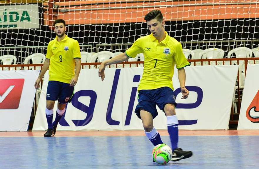 Atleta formado UJR/Feevale/Banrisul na Seleção Brasileira de Futsal