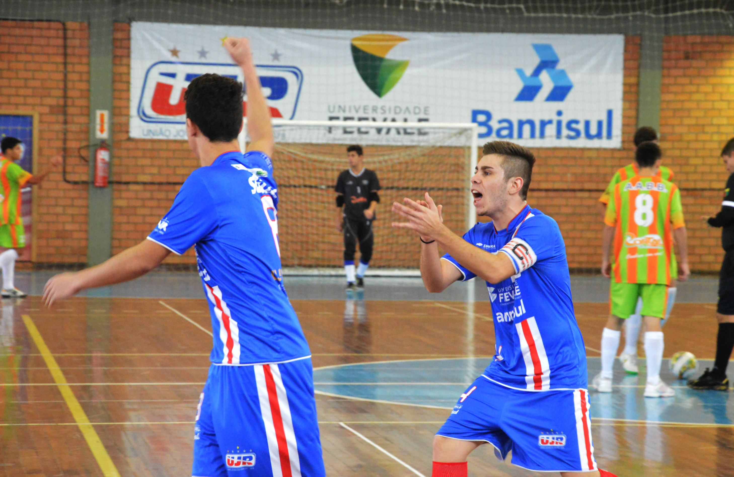 UJR/Feevale/Banrisul com 100% na rodada do Estadual
