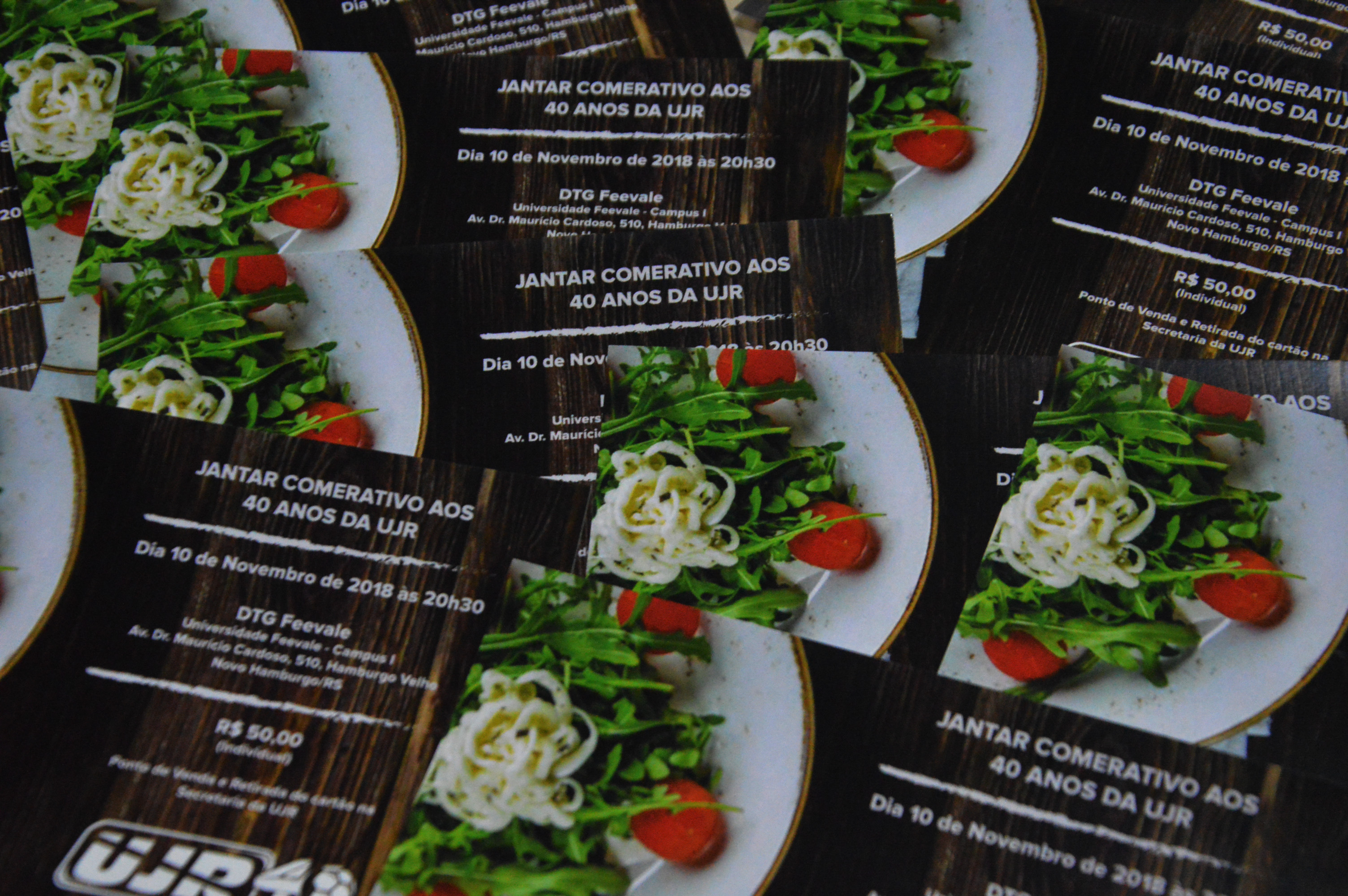 UJR promove jantar comemorativo aos seus 40 anos