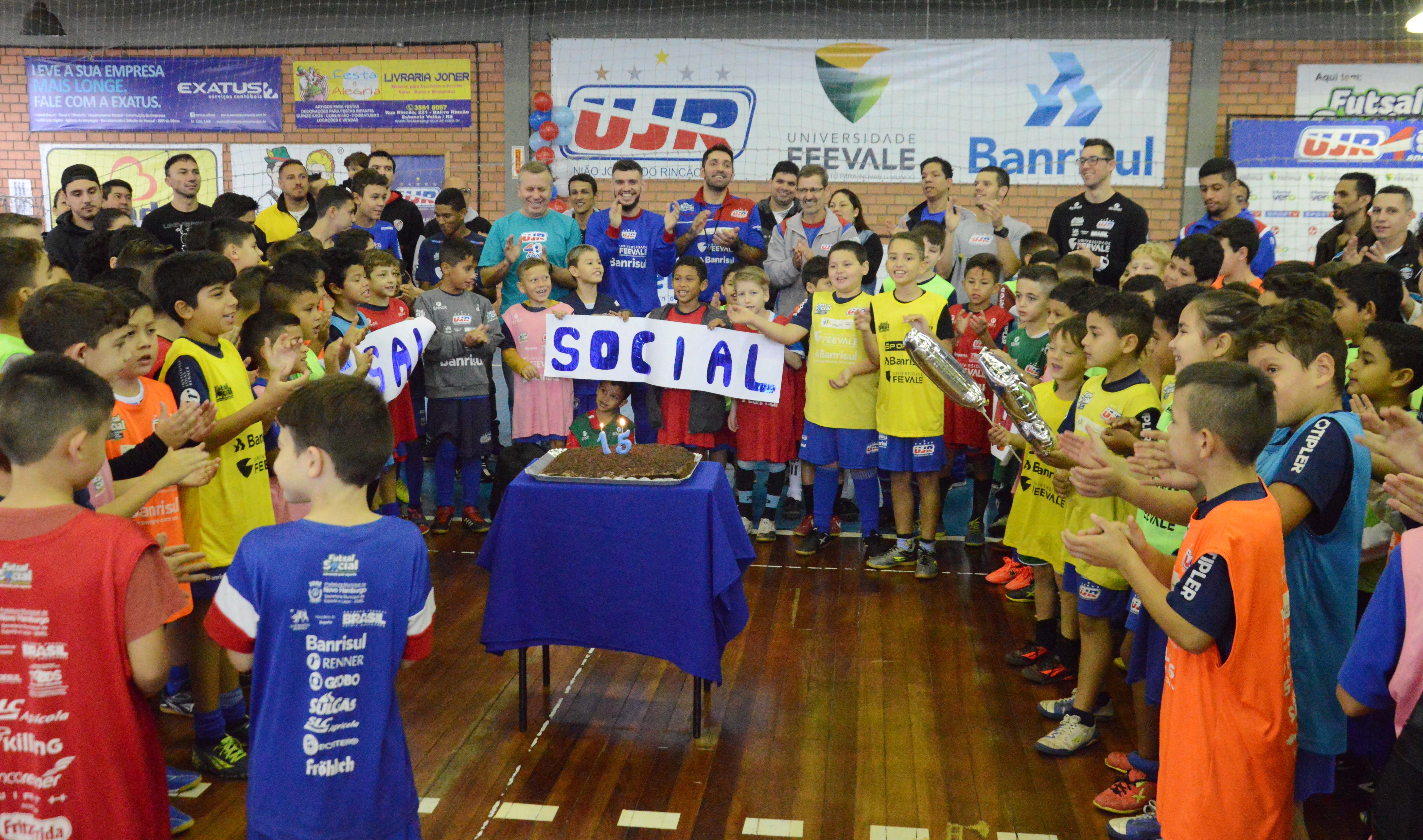 Futsal Social comemora 15 anos