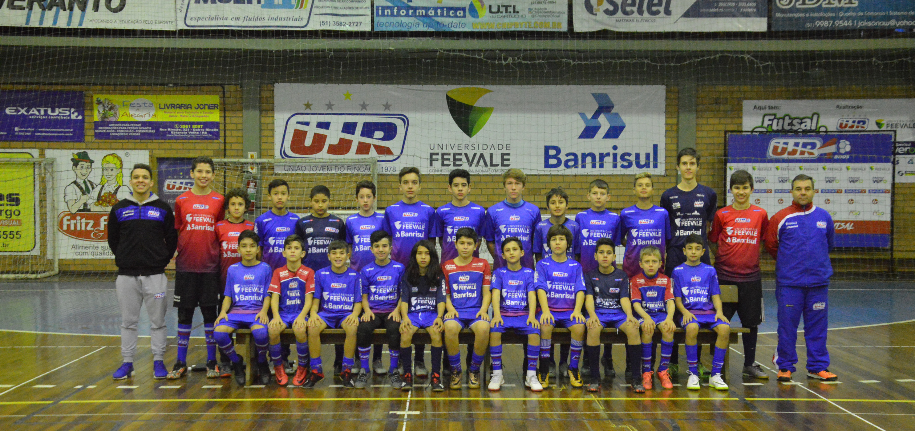 Garotada da Sub-13 em busca da vaga à semifinal da Copa Feevale/Diadora
