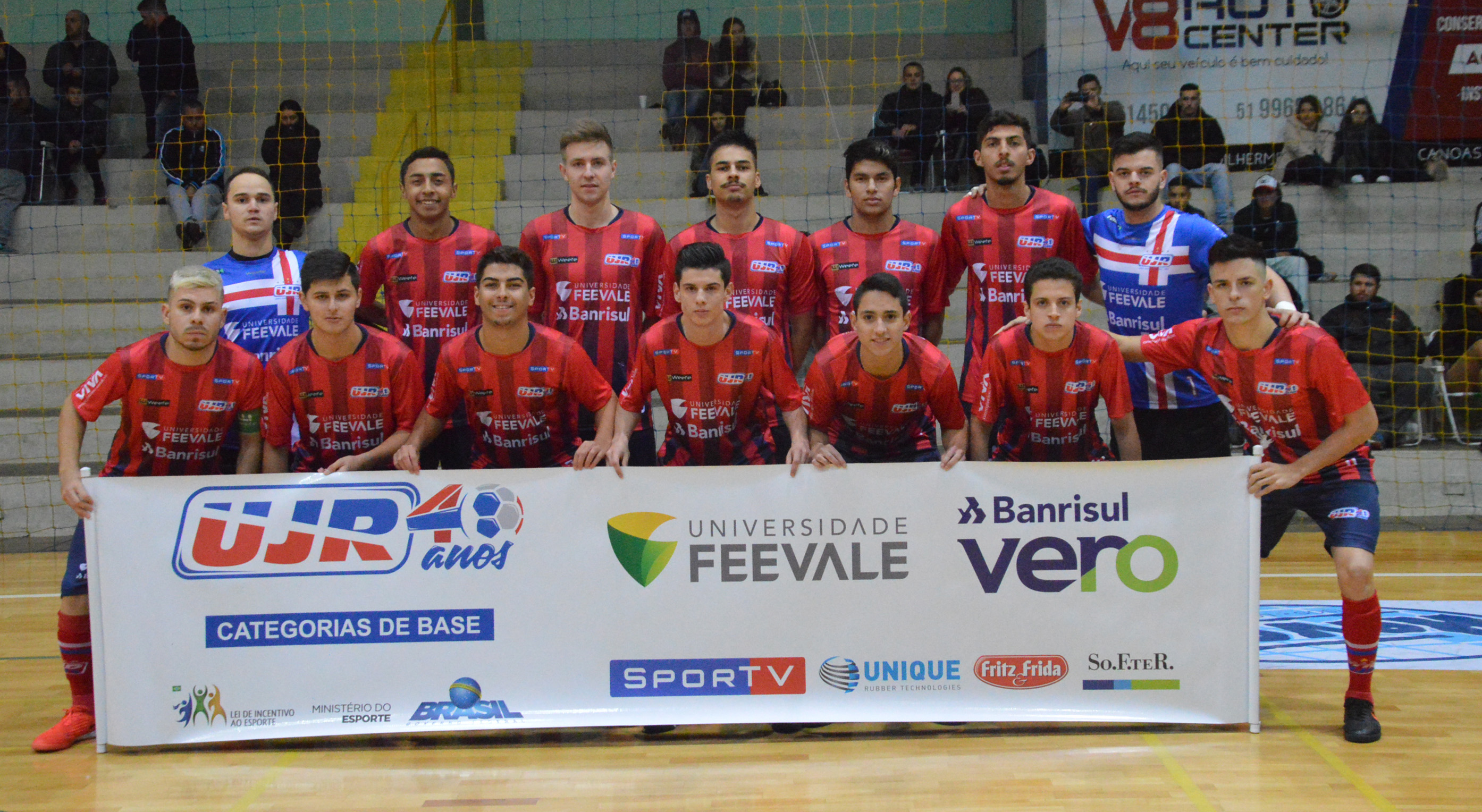 Sub-20 da UJR/Feevale/Banrisul entre os oito melhores da Copa dos Campeões