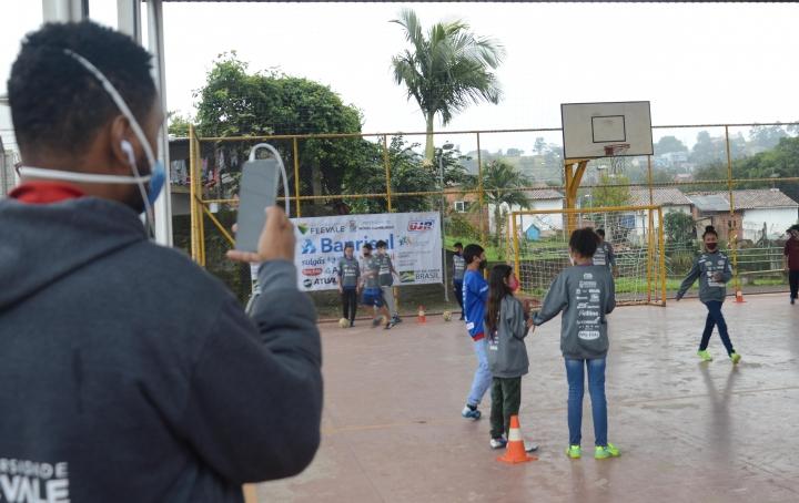 Ministério da Cidadania faz visita técnica ao projeto Futsal Social