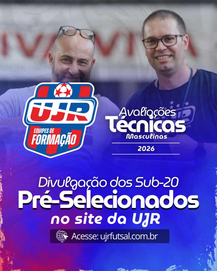 Pré-selecionados: Avaliação Técnica Sub-20
