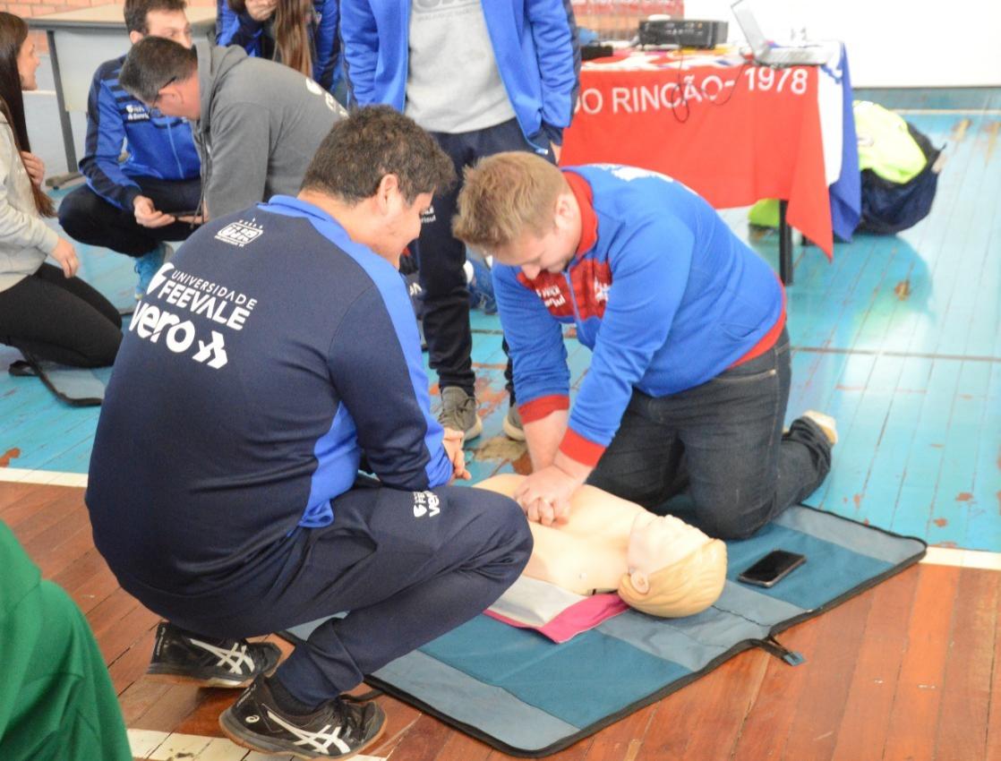 Profissionais da UJR tem capacitaçã em  primeiros socorros