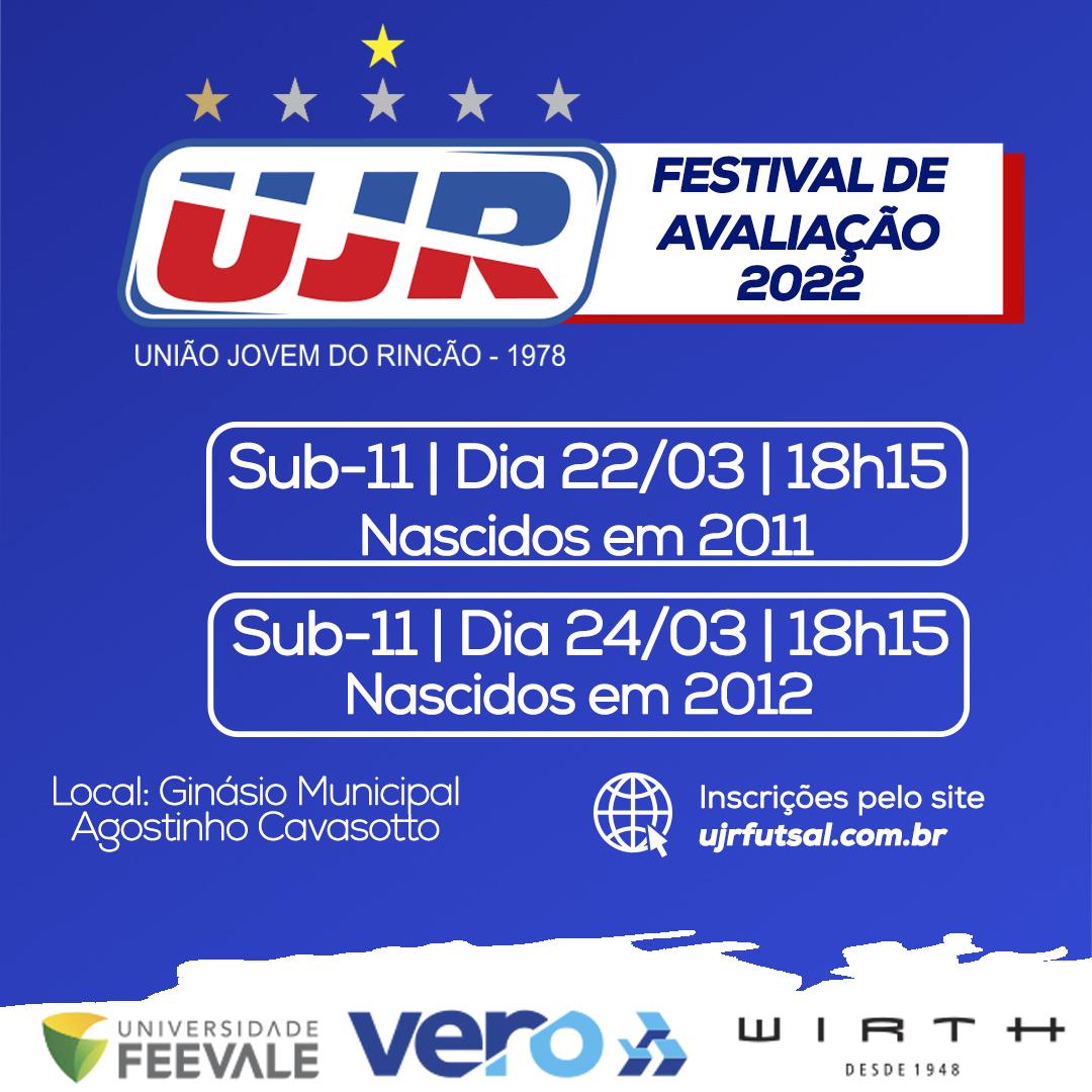 UJR/Feevale/Banrisul realiza o Festival de Avaliação Sub-11
