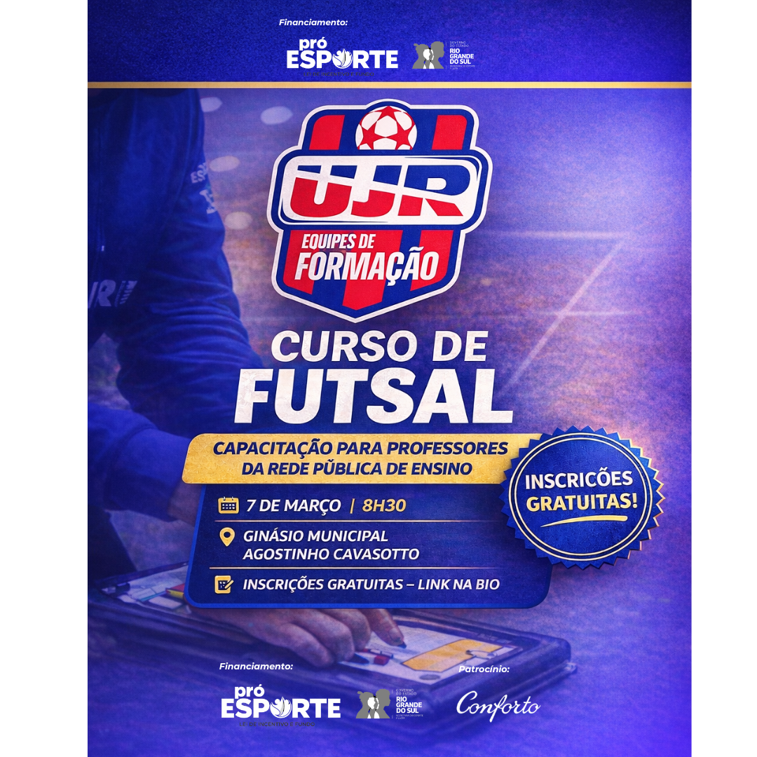 UJR promove Curso de Futsal