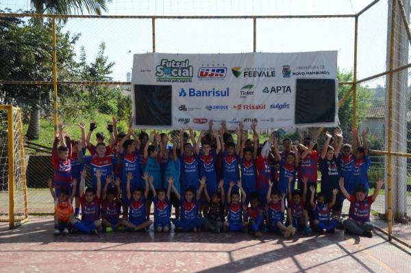 UJR promove integração entre núcleos do Projeto Futsal Social