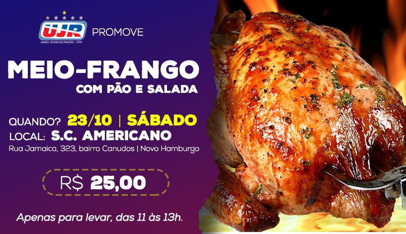 UJR promove meio frango