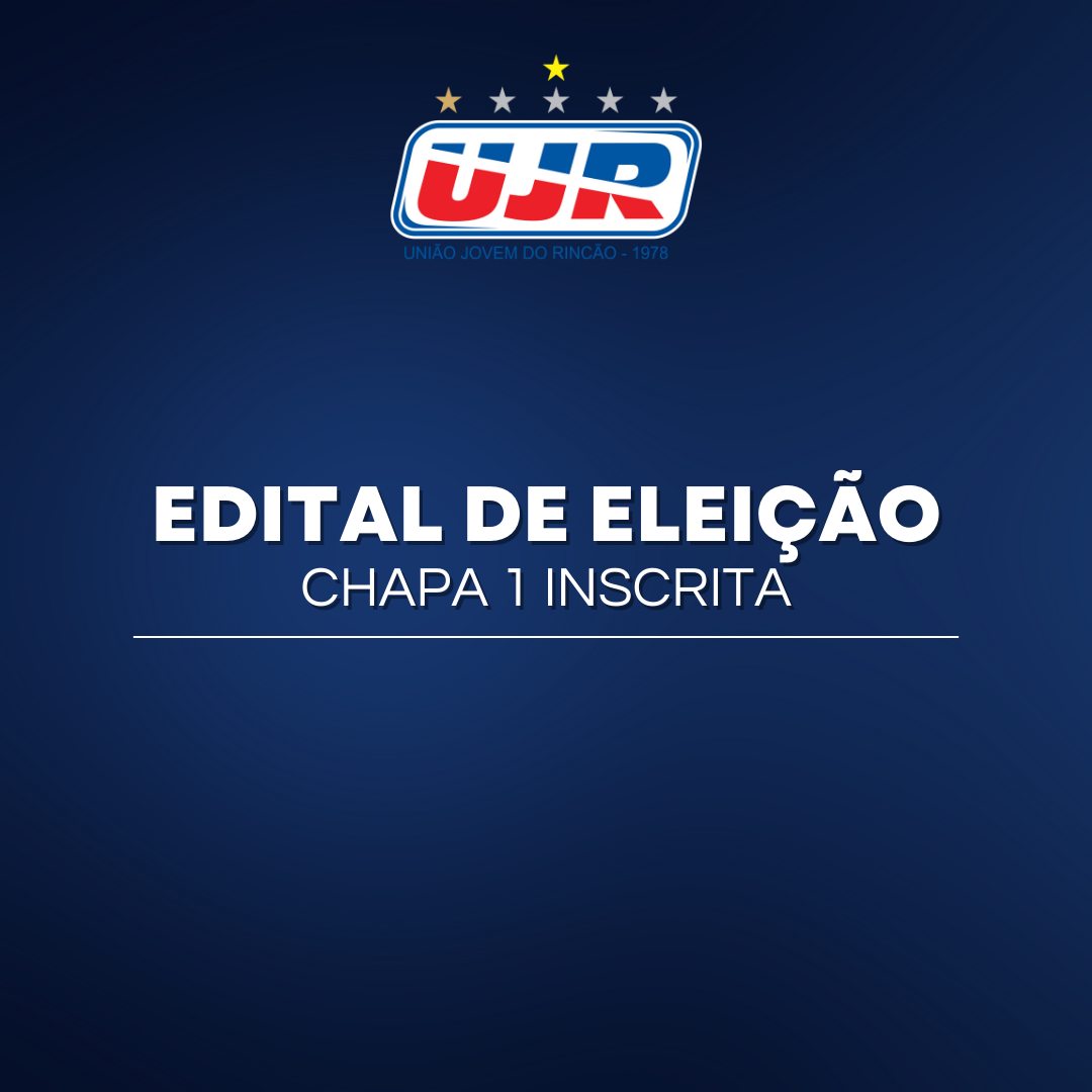 UJR tem uma chapa inscrita à direção do clube